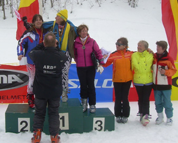 Kerstin Sundberg tog första plats i Slalom!