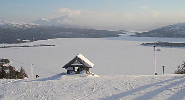 Utsikt från toppen av Ingemarbacken. Foto: Bodil Svensson